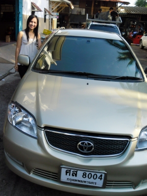 ขายรถ ครับ เพราะไม่มีที่จอด รุ่น( TOYOTA (VIOS)ตัว ท้อป - ( s ) ดีส 4 ล้อ ( AIR BAG-ABS ) รถสวย ครับ  ผู้หญิงใช้ ไมล์ดิจิตอล