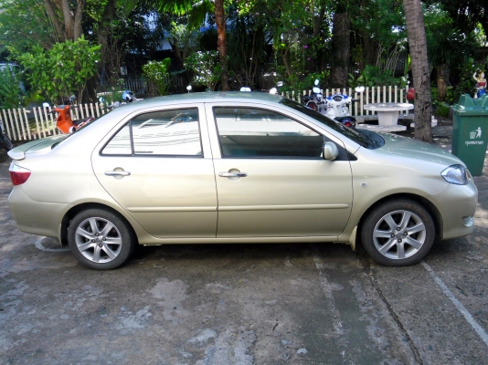 ขายรถ ครับ เพราะไม่มีที่จอด รุ่น( TOYOTA (VIOS)ตัว ท้อป - ( s ) ดีส 4 ล้อ ( AIR BAG-ABS ) รถสวย ครับ  ผู้หญิงใช้ ไมล์ดิจิตอล