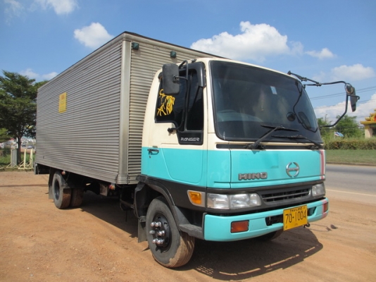 6ล้อตู้แห้ง HINO FC4J เครื่อง140แรง รถห้าง