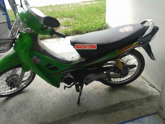 ขาย รถKawasaki รุ่น KAZE Hit 112 ภาษีหมด 20 ธ.ค. 2556  เล่มทะเบียนพร้อมโอน