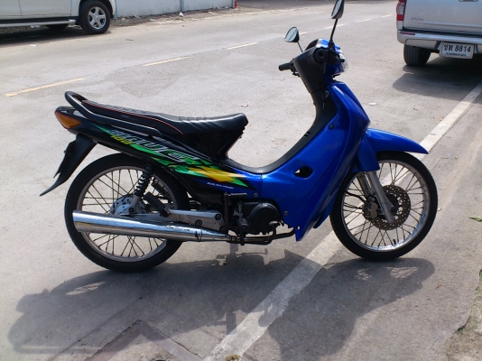 ขาย WAVE100 ปี46 สีน้ำเงินดำ เครื่องเดิมแน่นมากต้องมาลองขับดู เอกสารครบพร้อมโอน ราคา14500 สนใจโทร 0875533323 ขาย WAVE100 ปี46 สีน้ำเงินดำ เครื่องเดิมแน่นมากต้องมาลองขับดู เอกสารครบพร้อมโอน ราคา14500 สนใจโทร 0875533323