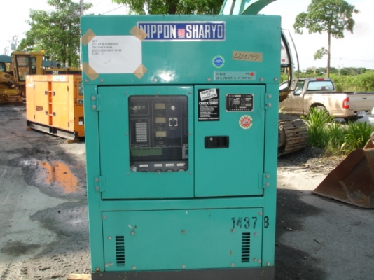 เครื่องปั่นไฟ Nippon NES150SH-2 เครื่อง Hino M10C นำเข้าจากญี่ปุ่น ไม่แพงครับ