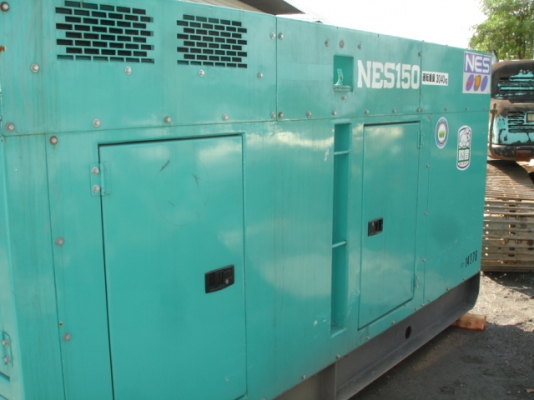 เครื่องปั่นไฟ Nippon NES150SH-2 เครื่อง Hino M10C นำเข้าจากญี่ปุ่น ไม่แพงครับ