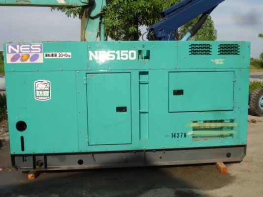 เครื่องปั่นไฟ Nippon NES150SH-2 เครื่อง Hino M10C นำเข้าจากญี่ปุ่น ไม่แพงครับ