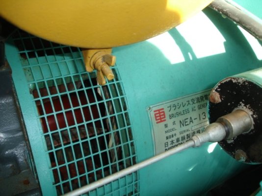 เครื่องปั่นไฟ Nippon NES150SH-2 เครื่อง Hino M10C นำเข้าจากญี่ปุ่น ไม่แพงครับ