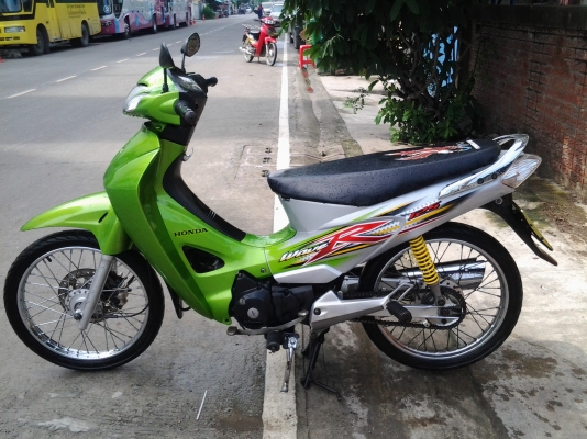 ขาย WAVE125R ปี48 สีเขียวเทา เครื่องเดิม ชุดสีสวยมาก ราคา19500 สนใจโทร 0875533323 ขาย WAVE125R ปี48 สีเขียวเทา เครื่องเดิม ชุดสีสวยมาก ราคา19500 สนใจโทร 0875533323