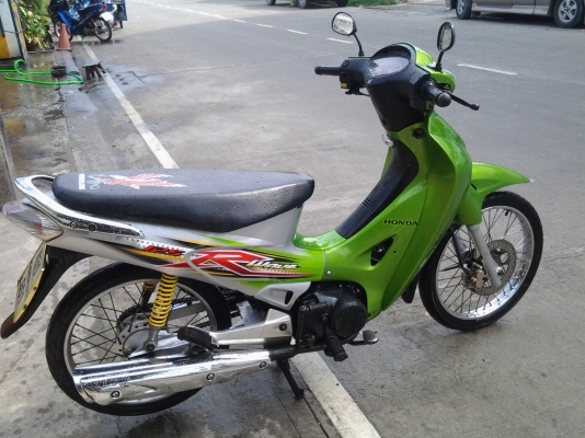 ขาย WAVE125R ปี48 สีเขียวเทา เครื่องเดิม ชุดสีสวยมาก ราคา19500 สนใจโทร 0875533323 ขาย WAVE125R ปี48 สีเขียวเทา เครื่องเดิม ชุดสีสวยมาก ราคา19500 สนใจโทร 0875533323