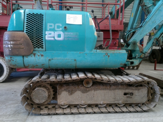 รถขุดเล็ก KOMATSU PC20-7 สภาพดีนำเข้าจากญี่ปุ่น