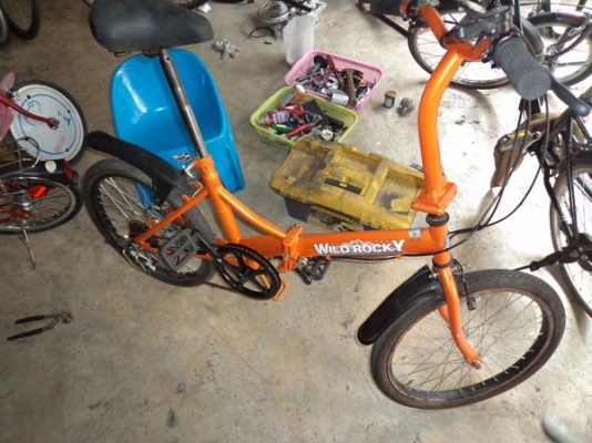 ขายจักรยานพับมือสองยี่ปุ่นหลายคัน คันละ2000