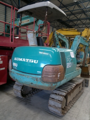 รถขุดเล็ก KOMATSU PC20-7 สภาพดีนำเข้าจากญี่ปุ่น