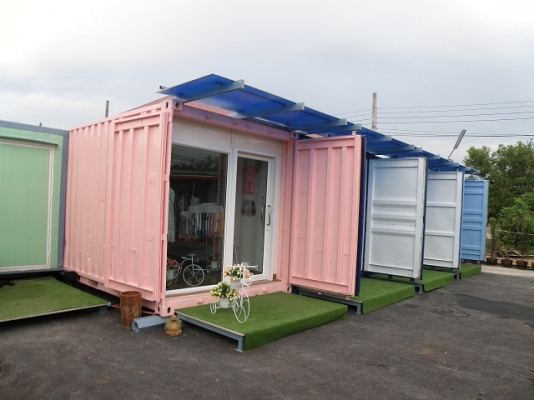 ขายตู้คอนเทนเนอร์สำนักงาน 135,000 บาท พร้อมใช้งาน