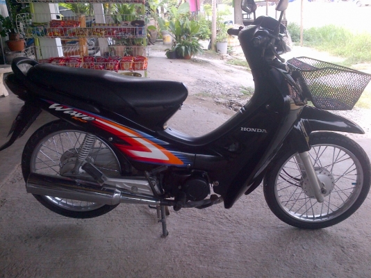 ขาย!เวฟ100 ปี46 รถเครื่องเดิม  พร้อมใช้ ทะเบียน+เอกสารโอน ภาษีไม่หมด