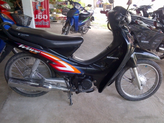 ขาย!เวฟ100 ปี46 รถเครื่องเดิม  พร้อมใช้ ทะเบียน+เอกสารโอน ภาษีไม่หมด