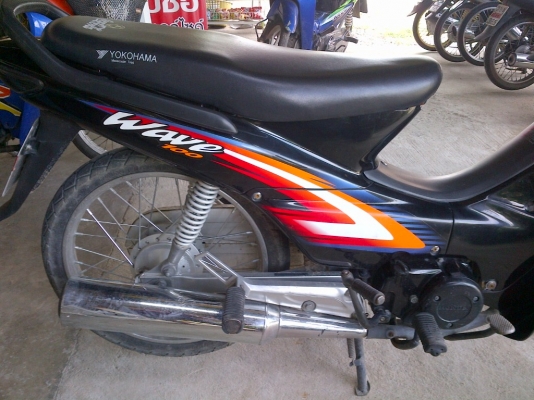 ขาย!เวฟ100 ปี46 รถเครื่องเดิม  พร้อมใช้ ทะเบียน+เอกสารโอน ภาษีไม่หมด