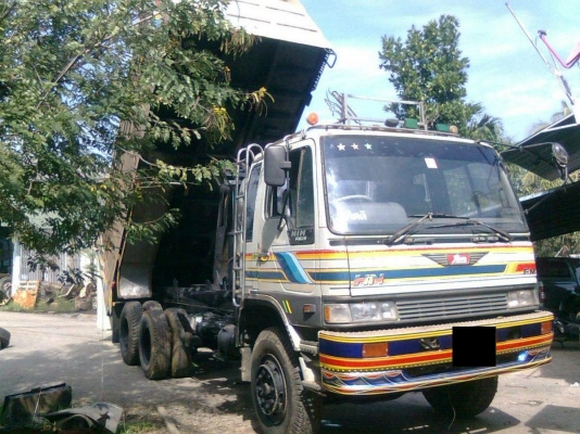 ขายสิบล้อดั๊มพ์ HINO 3M เครื่องเดิม เกียร์เดิม คัทซีสวยๆ กะบะเหล็ก ทะเบียนพร้อม