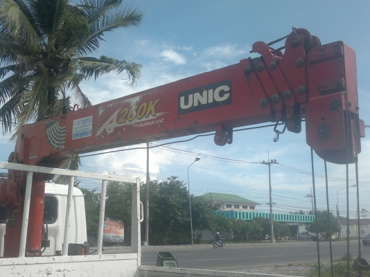 ขายรถบรรทุก 6 ล้อ ติดเครน