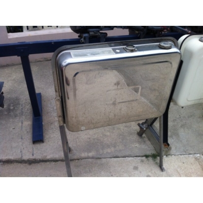 ถังน้ำมันเชื้อเพลิง 90ลิตร สแตนเลส สตีล