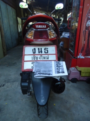 ขายYAMAHA MIO ปี 50 พร้อมเล่มทะเบียนโอน รุ่นตัวหนังสือจีน สภาพเดิมๆ สวยๆ