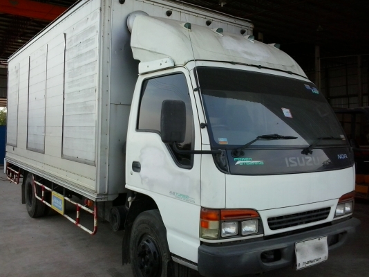 ขาย ISUZU NQR ปี2003  6ล้อ ตู้แห้ง 135แรงม้า โทโบ อินเตอร์คูลเลอร์ เครื่องดี เกียร์ดี คัสซีสวย ยางดี  สภาพดีมาก
