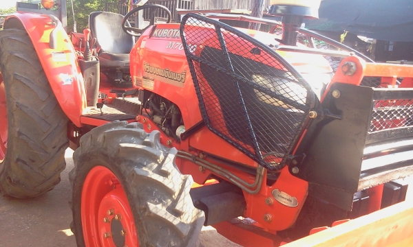 ขายรถไถคูโบต้า70แรงพร้อมผาน7และใบมีดรถพร้อมใช้งานมากครับ