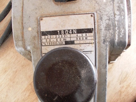 กบไสไม้Makita 1804N ของแท้ สภาพดีมาก ราคาถูกมาก