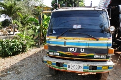 10ล้อดั้มISUZU ROCK240F เครื่องP11(320แรงม้า)มีระบบลากลู