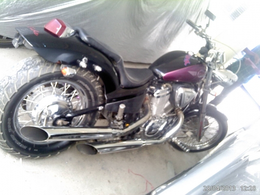 ขายHonda steed /94ทะเบียนแท้ราคา89000บาทภาษีเต็ม