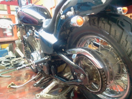 ขายHonda steed /94ทะเบียนแท้ราคา89000บาทภาษีเต็ม