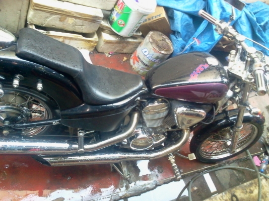 ขายHonda steed /94ทะเบียนแท้ราคา89000บาทภาษีเต็ม