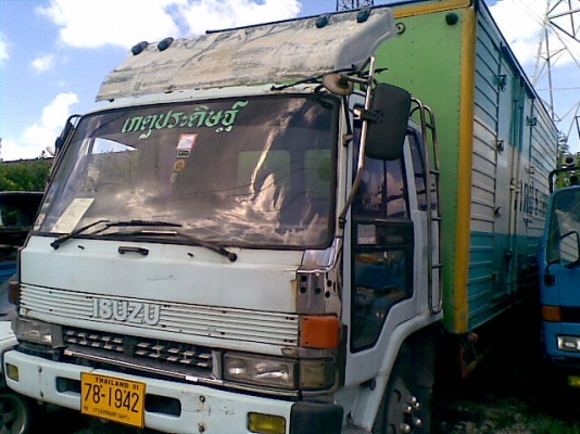 ขาย 6 ล้อ อีซูซุ ร๊อคกี้ตู้แห้ง FTR ยาว 6.50 เมตร