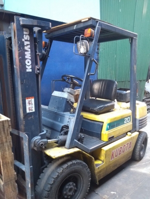Forklift - KOMATSU 2 ตัน เสาสูง 3 เมตร