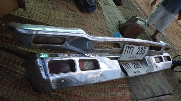 พวงมาลัย โอเด้น กันชนหน้า