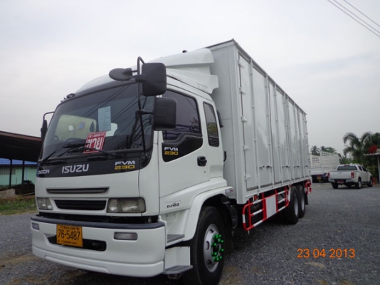 ISUZU DEGA FVM230 รถห้าง เครื่อง 230 แรงม้า 6HE1 TURBO INTERCOOLER เบรกทิฟฟี่ พวงมาลัยพาวเวอร์ ตู้บร
