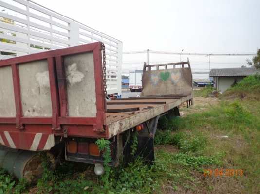 กระบะพื้นเรียบ ถอดจาก 10 ล้อ HINO FL3H 7.50ม. ขายตามสภาพ