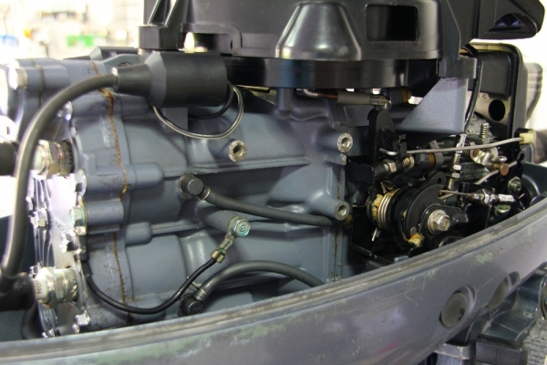 ขายเครื่องYamaha 15แรง ฝามน หางสั้น+ถัง25ลิตร