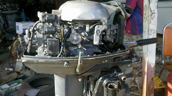 ขายเครื่องเรือ ยามาฮ่า 30แรง หัวมน หางยาว 23นิ้ว