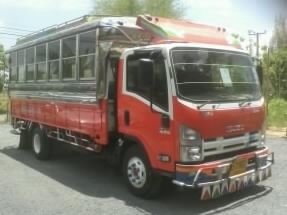 ISUZU NPR 150 HP EURO2 ปี 51 กระบะเหล็กมีหลังคาโดยสารความยาว 5 เมตรสภาพสวยจัดทั้งคัน เครื่องแห้งแรงดีไม่มีเยิ้ม ภายในเก๋งคอนโซลสวย CD แอร์เย็น พ.เพาเวอร์ ก.ไฟฟ้าครบครัน ช่วงล่างดีคัชซีสวยมาก ยางสภาพดี 80\% พร้อมใช้งาน เอกสารทะเบียนครบพร้อม ราคาต่อรองได้ครั