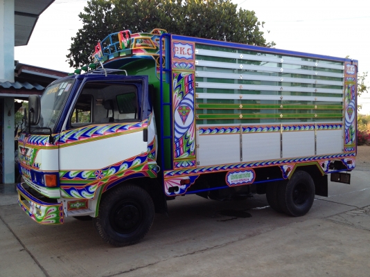 รถดั้มพ์เกษตร 6T ดั้มพ์ใหม่ ขนาดกระบะ 220x430x180cm.งามๆ