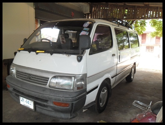 รถตู้หัวจรวด สวยสวยจริงๆ ติดแก๊ส LPG ลดกระหน่ำ!!!