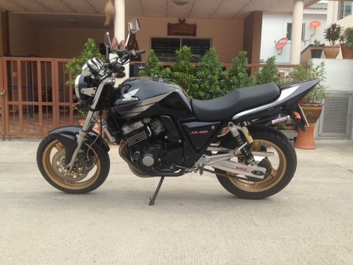 ขาย CB400 ปี95 ทะเบียนแท้ โอนขนส่ง พร้อมโอน เก็บงานสวยเลย ท่อแต่ง