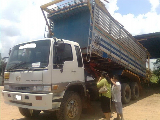 ขาย10ล้อ HINO 3M สองเพลาดั้มชล สภาพสวยงาม