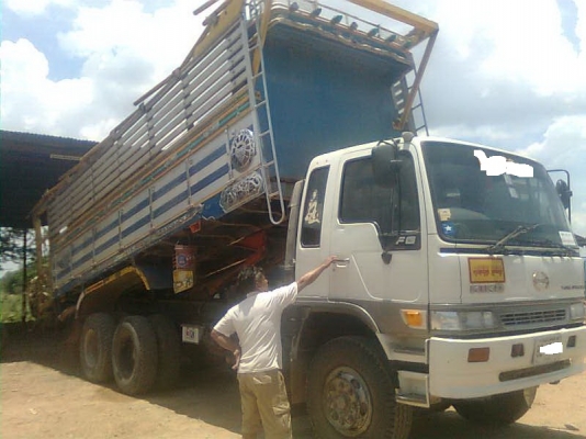 ขาย10ล้อ HINO 3M สองเพลาดั้มชล สภาพสวยงาม