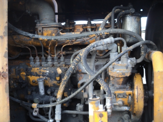 รถตัก komatsu jh 60 A   รถนอก