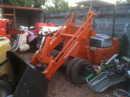 รถตัก komatsu jh 60 A   รถนอก