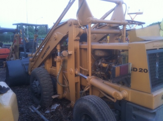 รถตัก komatsu wa30  รถนอก