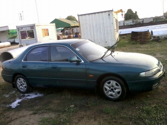 ขายแลก มาสด้าโคโนส+lpg รถใช้งานทุกวันรับแลกมอไซค์ sr+steed