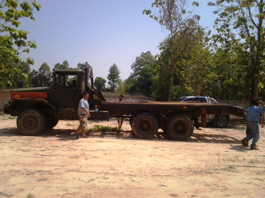 ขายด่วน..รถสิบล้อ เรียว เครื่องนิสสัน ยูดี PE6 turbo 270 hp รถสวย คลาสสิก ใช้ใส่รถแบคโฮ CAT 320 D ได้ มีทะเบียนครบ.