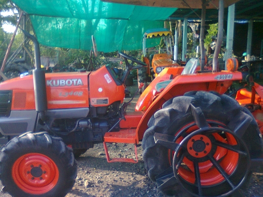 คูโบต้า 3408 เล่มทะเบียนพร้อมโอน 4WD พวงมาลัยพาวเวอร์