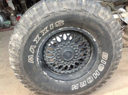 ขายยางออฟโรดพร้อมแม็ค1ชุด4วง Maxxis BIGHORN ขนาด 31x10.5R15LT