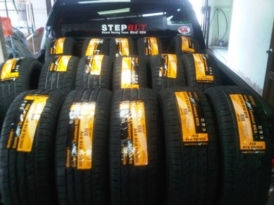 ยางใหม่ Continental  รุ่น  Conti Max Contact Mc5  ขนาด 205-55 R16 ปี 13
